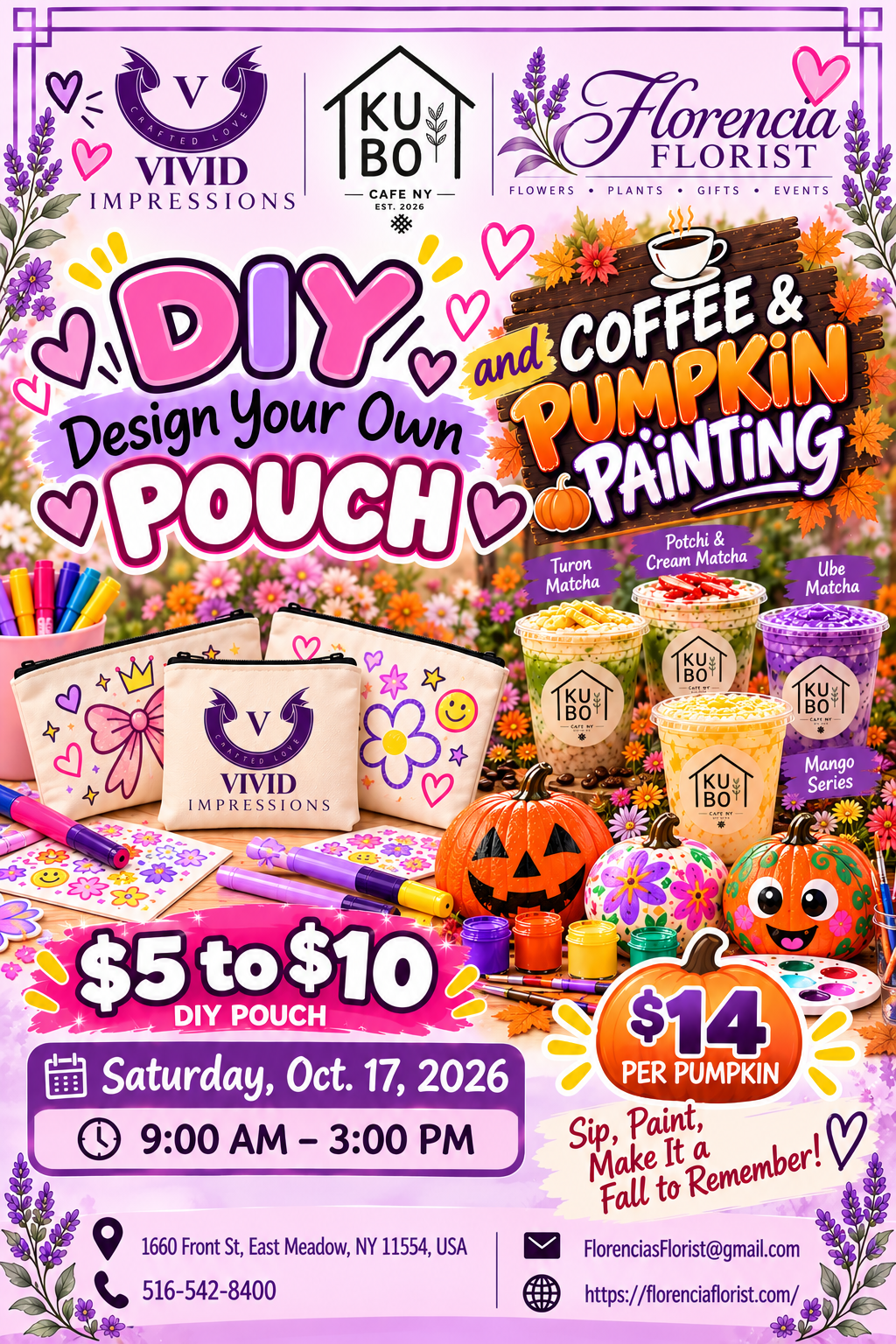 DIYpouchcoffeepumpkinpainting